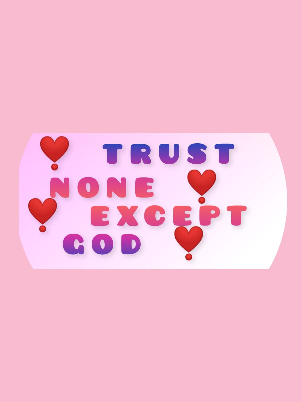 Trust in God Alone