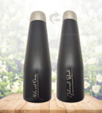 Alpha Omega and Jehovah Raah Bible verse Cone flask