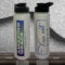 Amazing Grace 2 corinthians 12 verse 9 and Fear Not Isaiah 41 10 Bible verse silver shining Sports Bottle