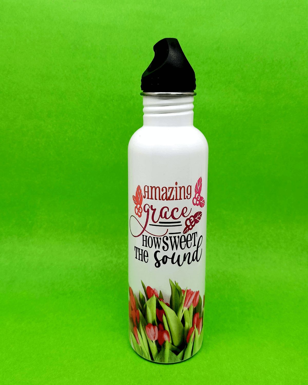 Amazing grace how sweet the sound Steel Bottle For Christian Gifts Amazing grace how sweet the sound Steel Bottle For Christian Gifts
