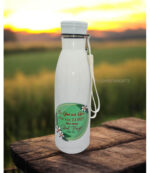 For From His Fullness we have all received Grace upon Grace Be Glad and Rejoice for the Lord has done Great things Christian Steel Bottle with Rope - Image 2