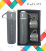 Be Joyful Always and Be Strong and courageous Bible verse flask set