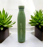 But with God all things are possible and He Restores my soul Christian Fridge Bottle 1000ml