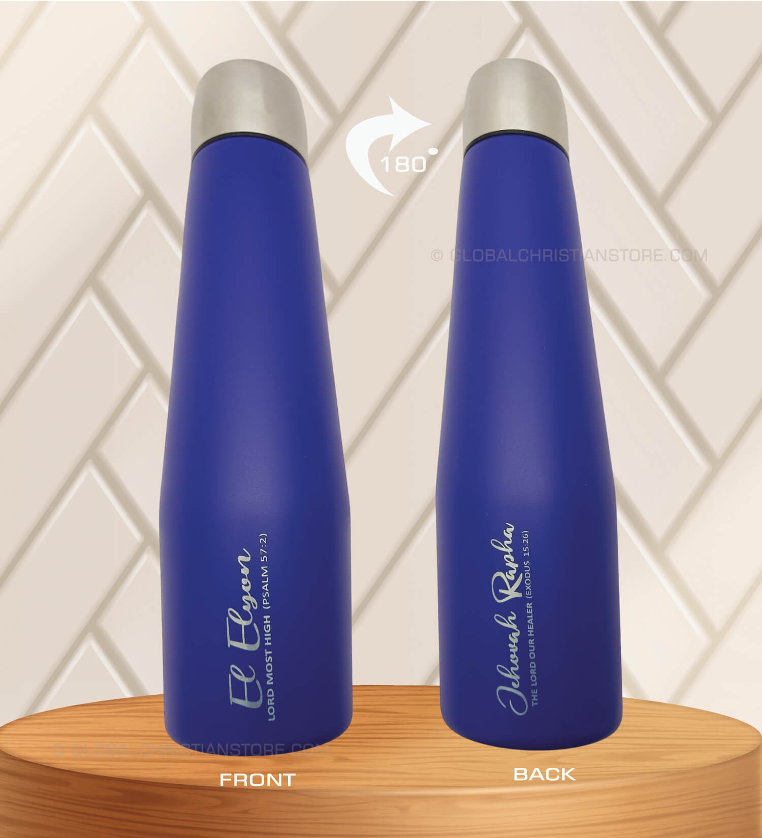 El Elyon and Jehovah Rapha Bible verse Cone flask El Elyon and Jehovah Rapha Bible verse Cone flask