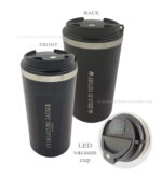 Everlasting Father and Jesus my Victory Bible verse LED travel Vacuum cup - Image 2