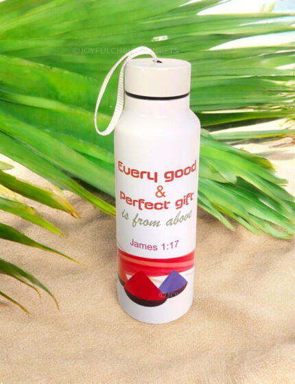 Every good and perfect Gift is from Above James 1 17  and You shall be a Blessing Genesis 12 2 Christian Rope Bottle