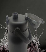 Faith can move mountains Christian Kids Flask with Bible verse - Image 2