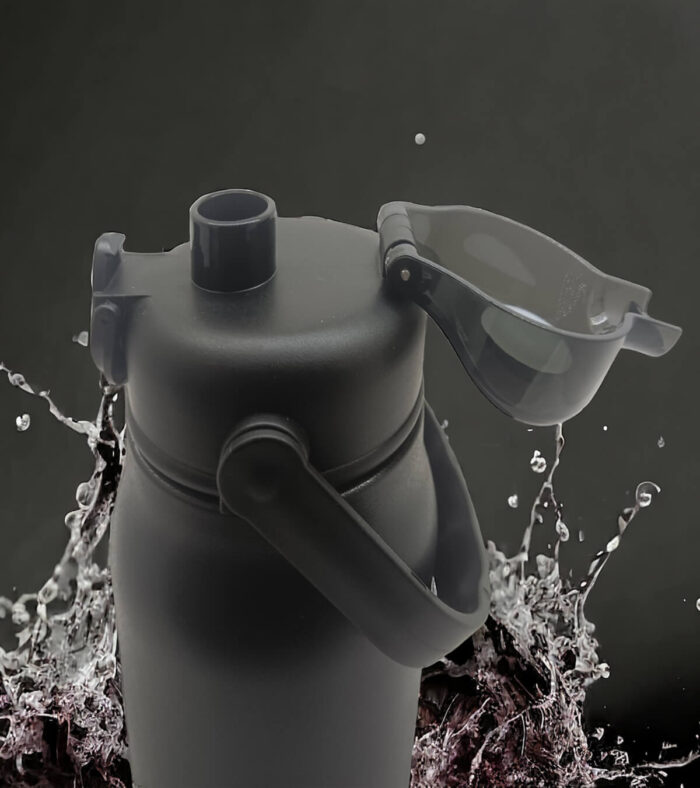 Faith can move mountains Christian Kids Flask with Bible verse - Image 2