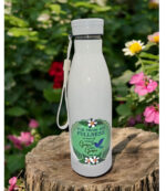 For From His Fullness we have all received Grace upon Grace Be Glad and Rejoice for the Lord has done Great things Christian Steel Bottle with Rope
