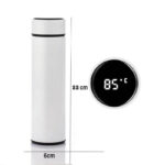 Praise the Lord and In Everything Give Thanks Christian LED Flask with temperature display - Image 5