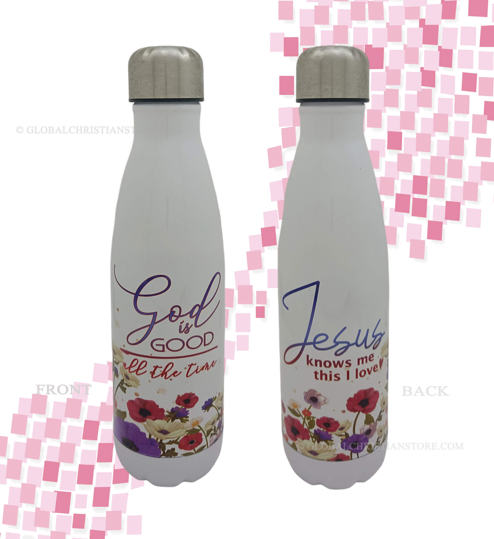 God is Good all the time and Jesus knows me this I know Christian coke flask for gifts God is Good all the time and Jesus knows me this I know Christian coke flask for gifts