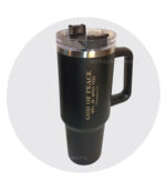 God of Peace will be with you and King of Kings Philipians 4 verse 9 Christian 1200 ml Car Travel Mug