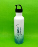 Grace upon Grace Steel Bottle For Christian Gifts