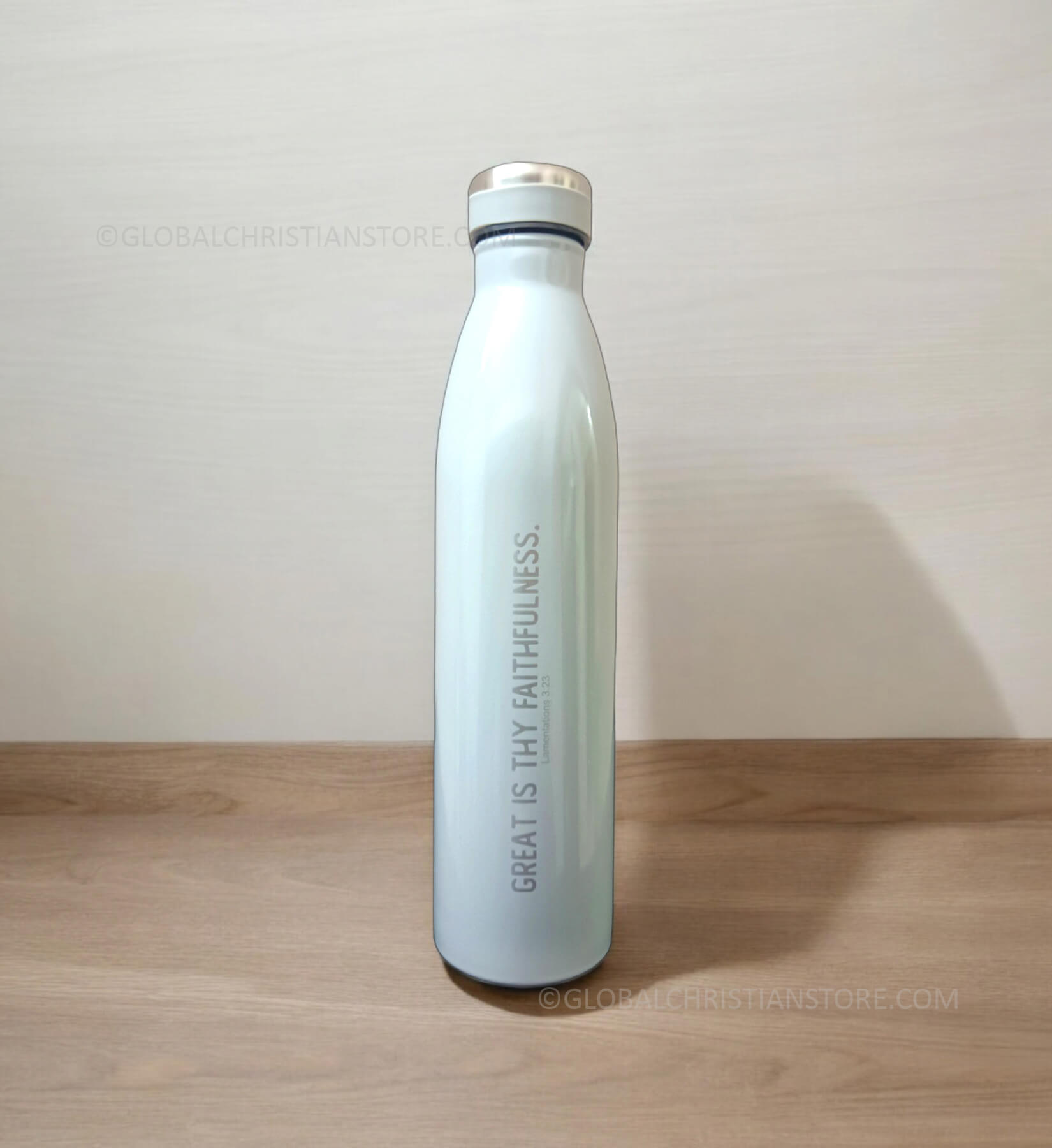 Great is thy Faithfulness and Jesus is Love Christian Fridge Bottle 1000ml Great is thy Faithfulness and Jesus is Love Christian Fridge Bottle 1000ml