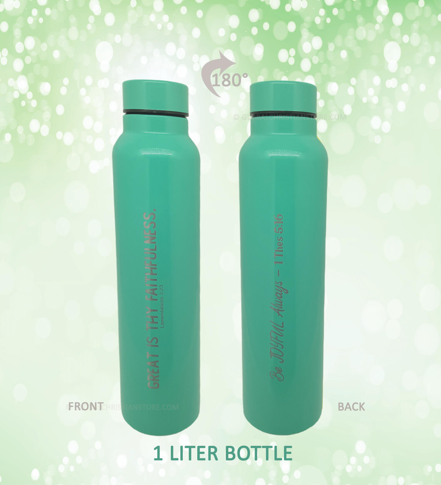 Great is thy Faithfulness and Be Joyful Always Bible verse Bottle Great is thy Faithfulness and Be Joyful Always Bible verse Bottle