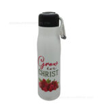 Grow in Grace and Grow in Christ Christian Rope Flask