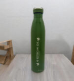 But with God all things are possible and He Restores my soul Christian Fridge Bottle 1000ml - Image 2