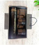 The Lord your God is a Merciful God Deuteronomy 4 verse 31 and He will not forsake you Deuteronomy 4 verse 31 Premium Flask set with Bible verse - Image 2