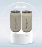 His Grace is Enough and Grace upon Grace Bible verse coke flask
