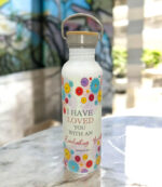 I have loved you with an everlasting Love and He who Promised is Faithful Hebrews 10 verse 23 Christian Carryon Bottle