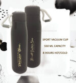 I have plans to prosper you and He will sustain you Christian Rope Flask - Image 2