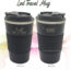 I will walk by Faith and Grace upon Grace Led Temperature Display Christian Travel Mug