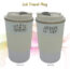 Jesus is Life and Believe Bible verse LED travel Mug