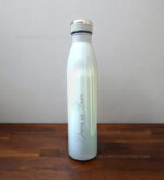 Great is thy Faithfulness and Jesus is Love Christian Fridge Bottle Grey Color 1000ml - Image 2