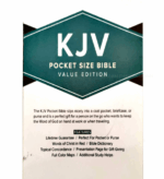 KJV Pocket Size Bible - Value Edition - Image 4
