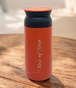Jesus Cares and King of Kings 1 Timothy 350 ml Tumbler Flask with Bible verse - Image 2