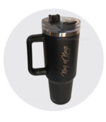 God of Peace will be with you and King of Kings Philipians 4 verse 9 Christian 1200 ml Car Travel Mug - Image 2