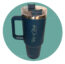 King of Kings 1 timothy 6 verse 15 and God of Peace will be with you Christian 1200 ml Car Travel Mug Blue Color