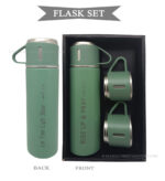 Let your light shine and Rise up and Pray Christian gift set flask - Image 2