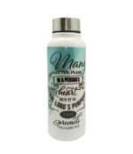 God is in control and His timing is perfect Christian Steel Bottle - Image 2