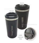 Miracle Worker and way Maker Bible verse LED travel Mug - Image 2
