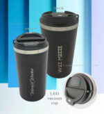 Miracle Worker and way Maker Bible verse LED travel Mug