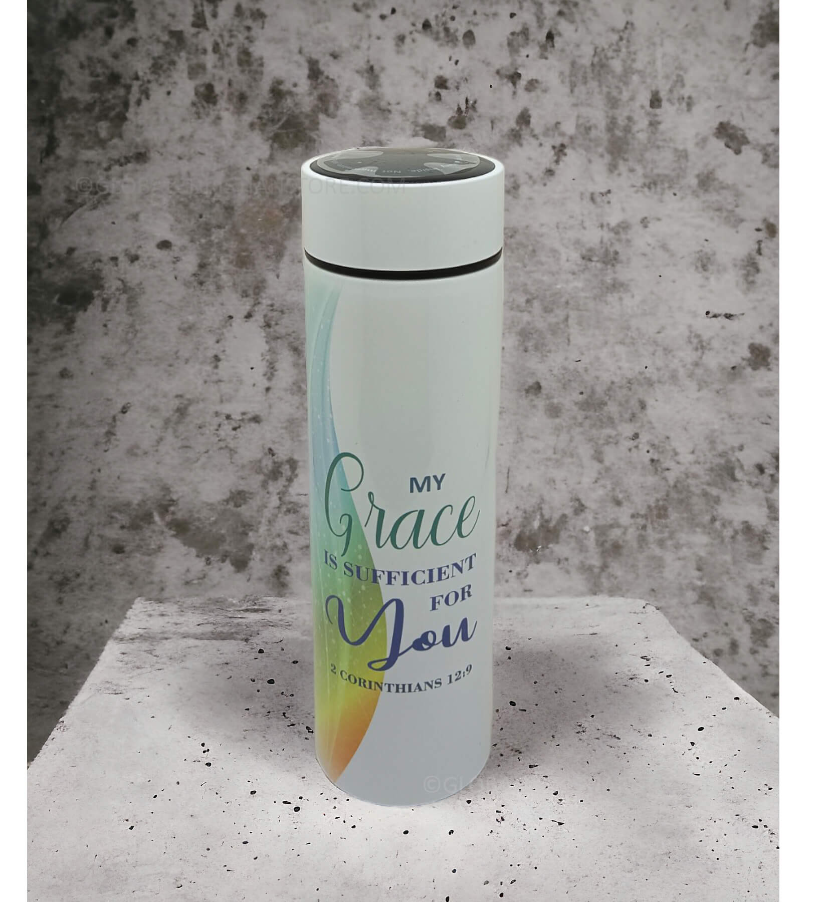 My Grace is sufficient for you and For I know the Plans I have for You Christian LED Flask My Grace is sufficient for you and For I know the Plans I have for You Christian LED Flask