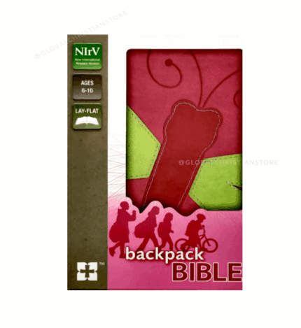 NIRV Backpack Bible - PINK Dragonfly Italian Duo-tone