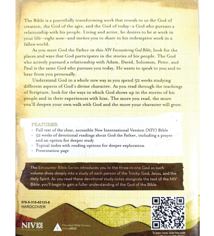 NIV BIBLE - ENCOINTERING GOD - Image 2