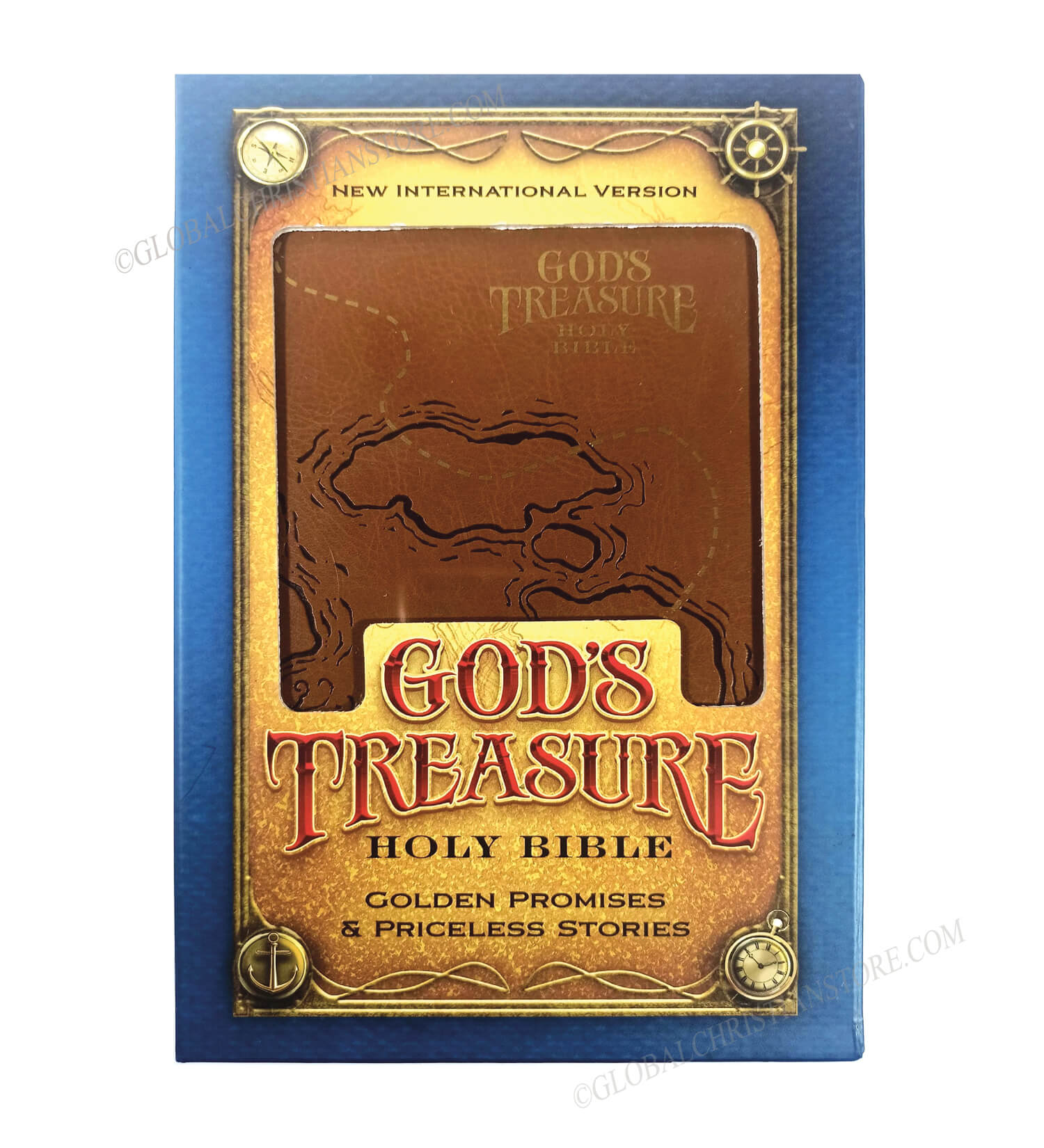 NIV Holy Bible - God's Treasure - Golden Promises and Priceless Stories NIV Holy Bible - God's Treasure - Golden Promises and Priceless Stories