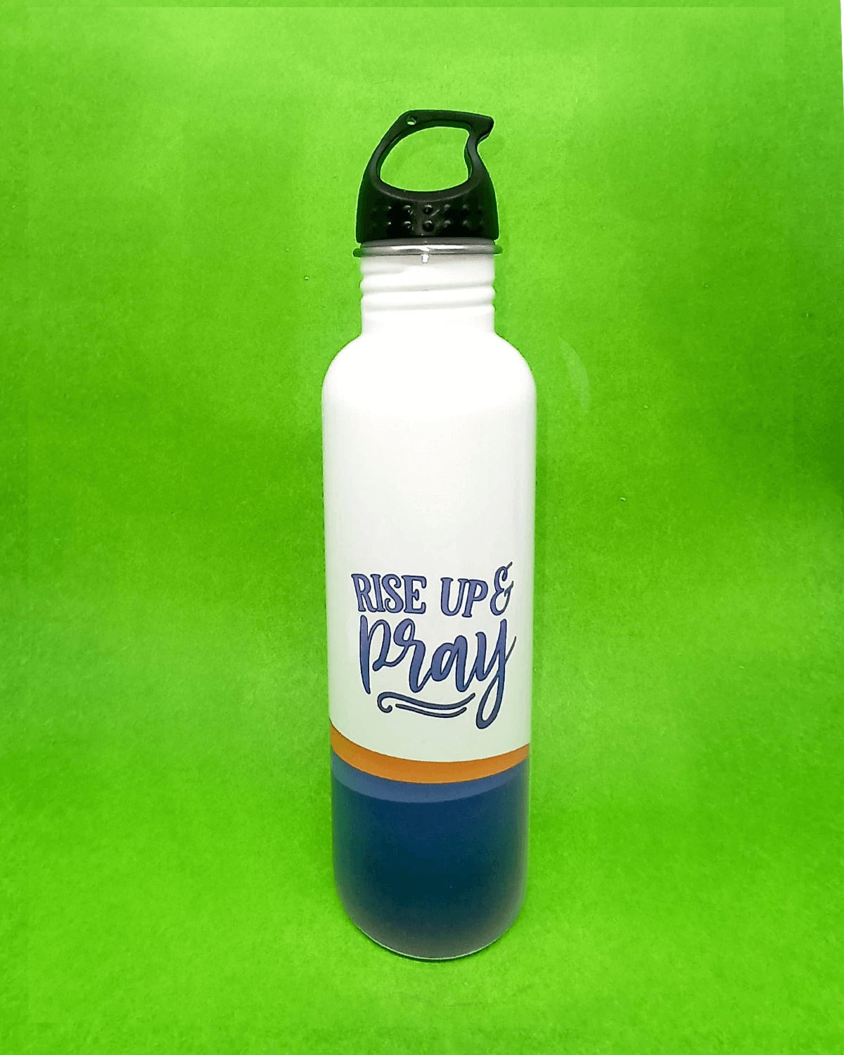 Rise up and Pray Steel Bottle For Christian Gifts Rise up and Pray Steel Bottle For Christian Gifts