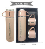 The Lord is my Provider and The Lord is my Strength Bible verse Gift flask set - Image 2