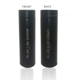 The Lord is my Shepherd and my Strength Christian LED Flask - Image 3
