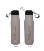 The Lord is my Shepherd and the Lord is my Strength Psalm 28 7 Christian Rope Flask - Image 2