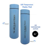 The Lord is my Strength and Chosen to be His treasured possession LED Temperature display Flask with Bible verse - Image 2