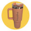 The Lord will Provide Genesis 22 verse 14 Christian 1200 ml Car Travel Mug Orange