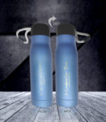 We are Gods Masterpiece and In everything give thanks Rope Christian Flask - Image 2