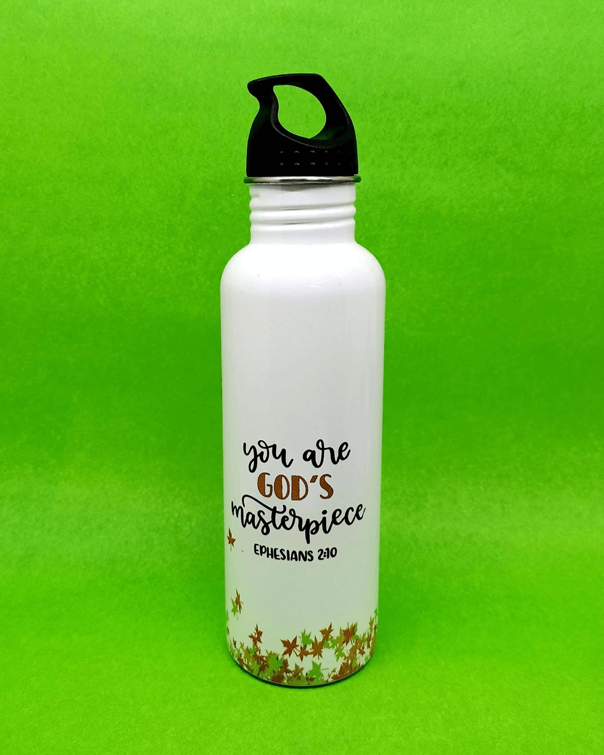 You are Gods Masterpiece Steel Bottle For Christian Gifts You are Gods Masterpiece Steel Bottle For Christian Gifts