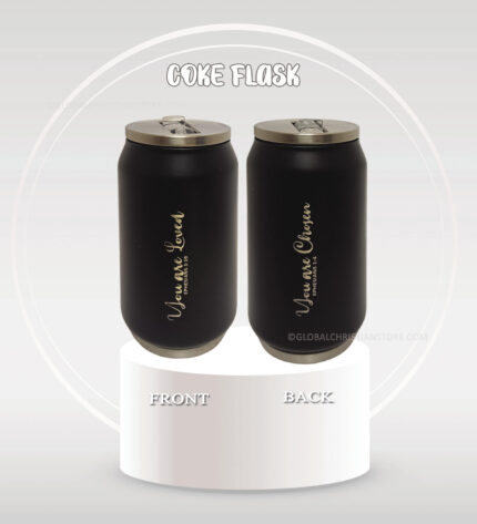 You are Loved and You are Chosen Coke Flask