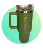 You shall be a Blessing Genesis 12 verse 2 and The Lord is my Rock Christian 1200 ml Car Travel Mug